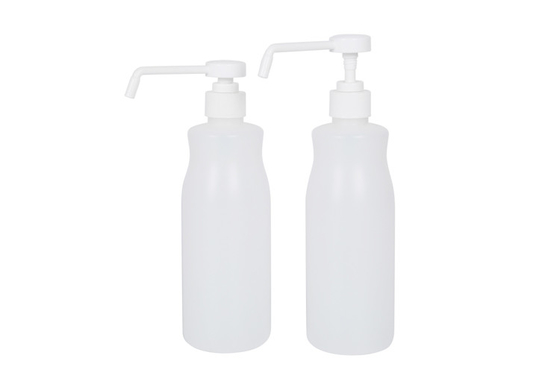 500ml Customized Color And Logo HDPE Bottle+PP Pump Lotion/Spray Pump Bottle Skin Care Packaging UKH04