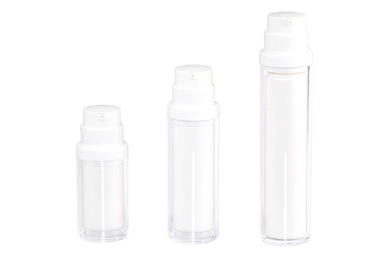 15ml/30ml/50ml AS+PP Airless Lotion Bottle Skin Care Packaging Essence Suncreen Airless Pump Bottle UKA78