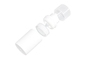 Plastic PP Airless Pump Bottles For Cosmetics 50ml 80ml 100ml 120ml