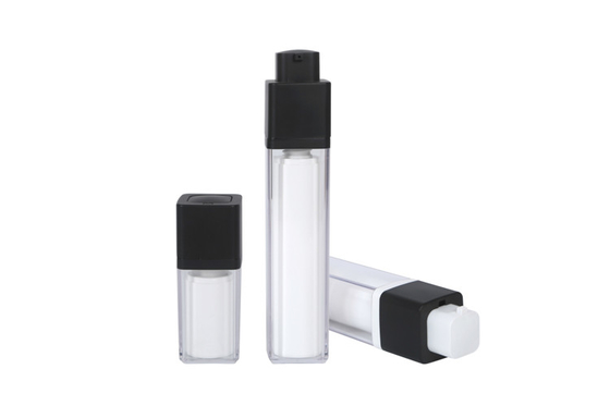 15ml 30ml 50ml Twist Head square As + PP double-layer Airless bottle