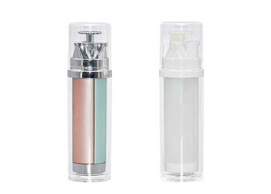 Multifunctional Skin Care Acrylic Packaging Bottle For Holding Three Liquid 15ml