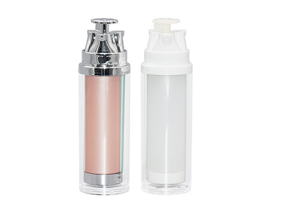 Multifunctional Skin Care Acrylic Packaging Bottle For Holding Three Liquid 15ml