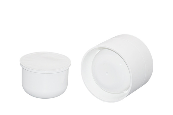 Non Spill Plastic Cosmetic Cream Jar 50g 100g With Scoop