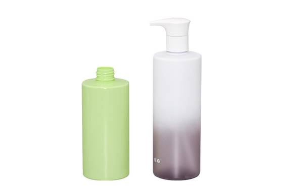 Self Locking Head Lotion PET Cosmetic Bottles 150 200 300 400ml 2.8cc
