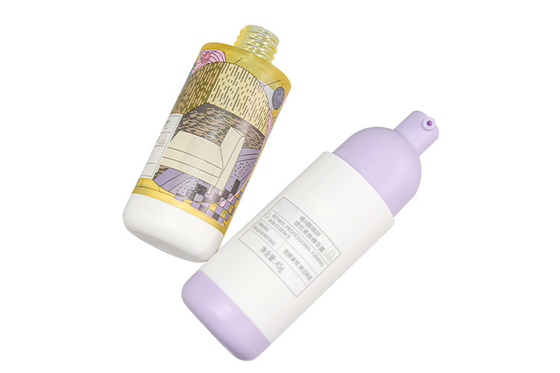 Frosted Surface Airless Pump Bottle 45ml Elastic Paint 3D Packaging For Serum Sun Protect