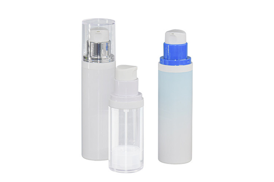 UKA71 White AS Lotion Bottle 30ml 50ml Airless Travel Bottle For Sunscreen Cream Packaging