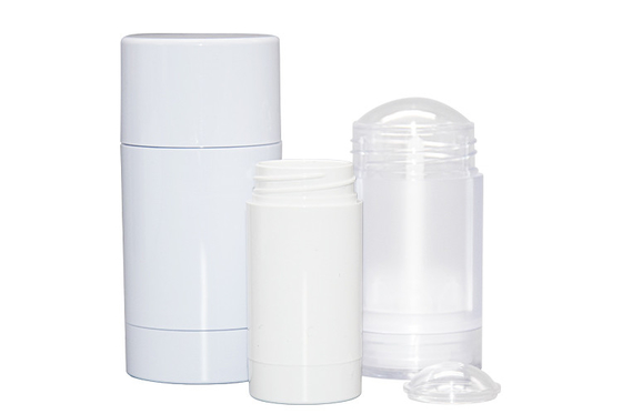 AS Plastic Style Dedorant Bottle With Leakproof Disc 6g 15g 30g 50g 75g Twist Up