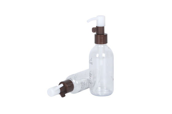 Practical Plastic Pet Oil Liquid Pump 60ml-120ml Eco Friendly Cosmetic Bottles Make Up Cleaning