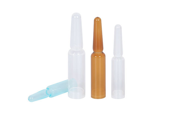 Custom Color PP 1.5ml 2ml 3ml 5ml Plastic Ampoules Od 8mm Trial Bottle Essnce Liquid