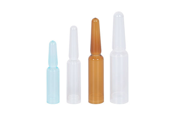 Custom Color PP 1.5ml 2ml 3ml 5ml Plastic Ampoules Od 8mm Trial Bottle Essnce Liquid