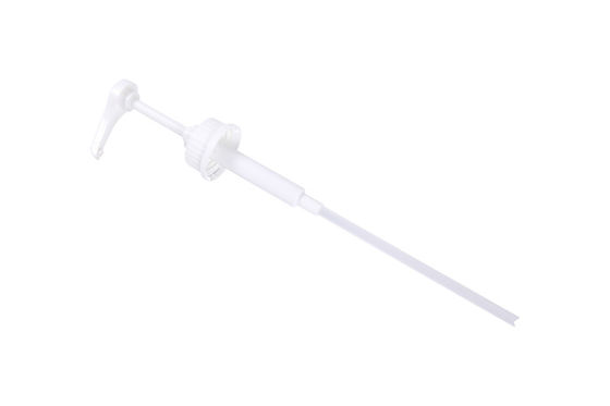 Food Safe Plastic White 43mm Coffee Syrup Dispenser Pump  Closure For Juice/Coffee Beverage Pump Dispenser With 5ml 8ml