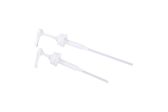 Food Safe Plastic White 43mm Coffee Syrup Dispenser Pump  Closure For Juice/Coffee Beverage Pump Dispenser With 5ml 8ml