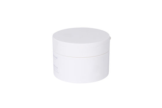 100g Flip Top Cap matte cream jar  for  80g cosmetic  packaging container
