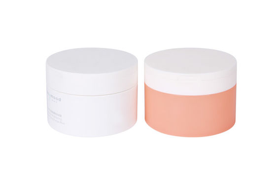 100g Flip Top Cap matte cream jar  for  80g cosmetic  packaging container