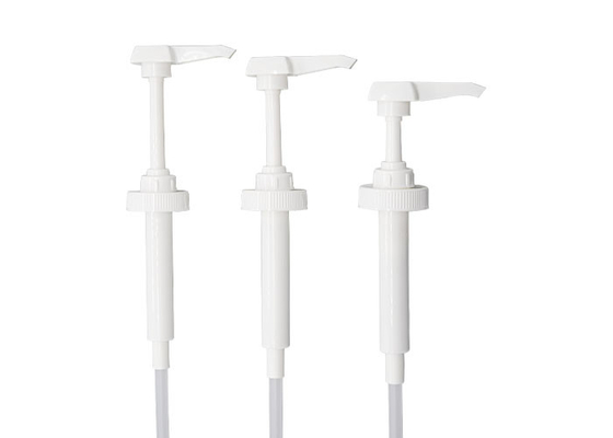 Plastic PP Syrup Dispenser Pump 5ml 8ml 10ml 38 - 400