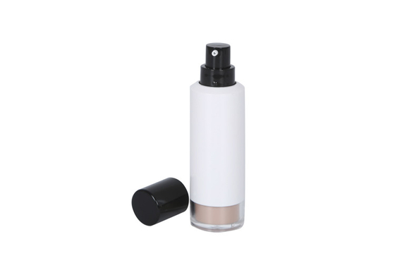 Cylinder 30ml Acrylic Makeup Liquid Foundation Bottle For Concealer