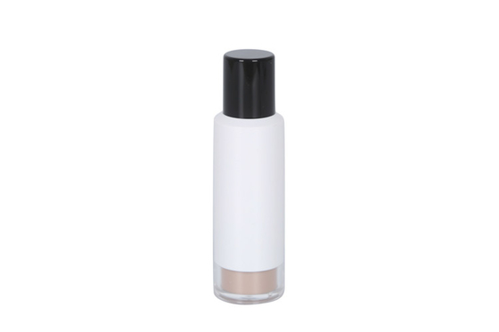 Cylinder 30ml Acrylic Makeup Liquid Foundation Bottle For Concealer