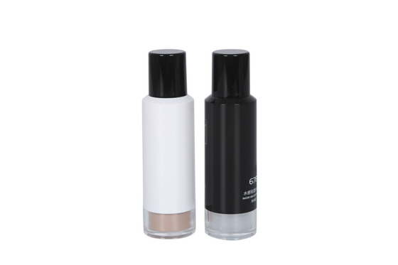 Cylinder 30ml Acrylic Makeup Liquid Foundation Bottle For Concealer
