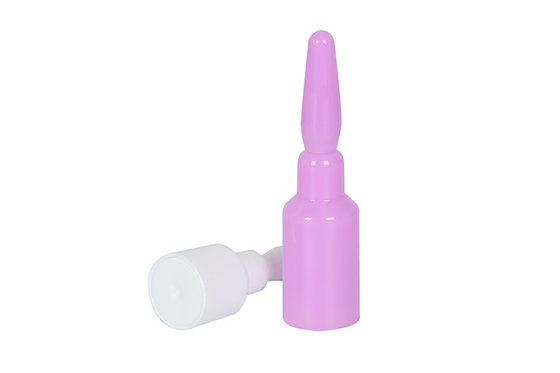 Empty 3cc 5cc Plastic Disposable Ampoules Bottle For Skin Repair Serum