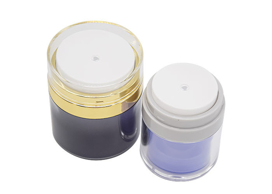 Cosmetic Packaging PP Airless Jar Including Replaceable 15g 30g 50g