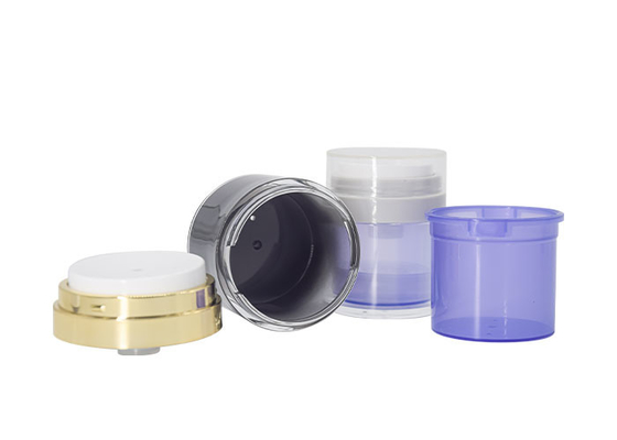 Cosmetic Packaging PP Airless Jar Including Replaceable 15g 30g 50g