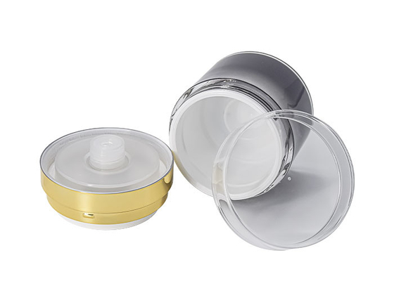 Cosmetic Packaging PP Airless Jar Including Replaceable 15g 30g 50g