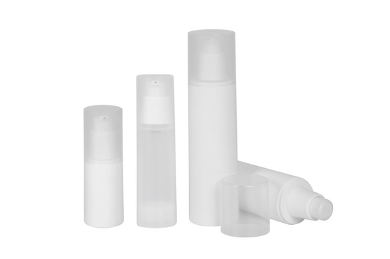 Matte Frost PP Airless Pump Bottle 15ml  30ml 60ml 80ml 100ml Cosmetic airless Dispenser pump bottle